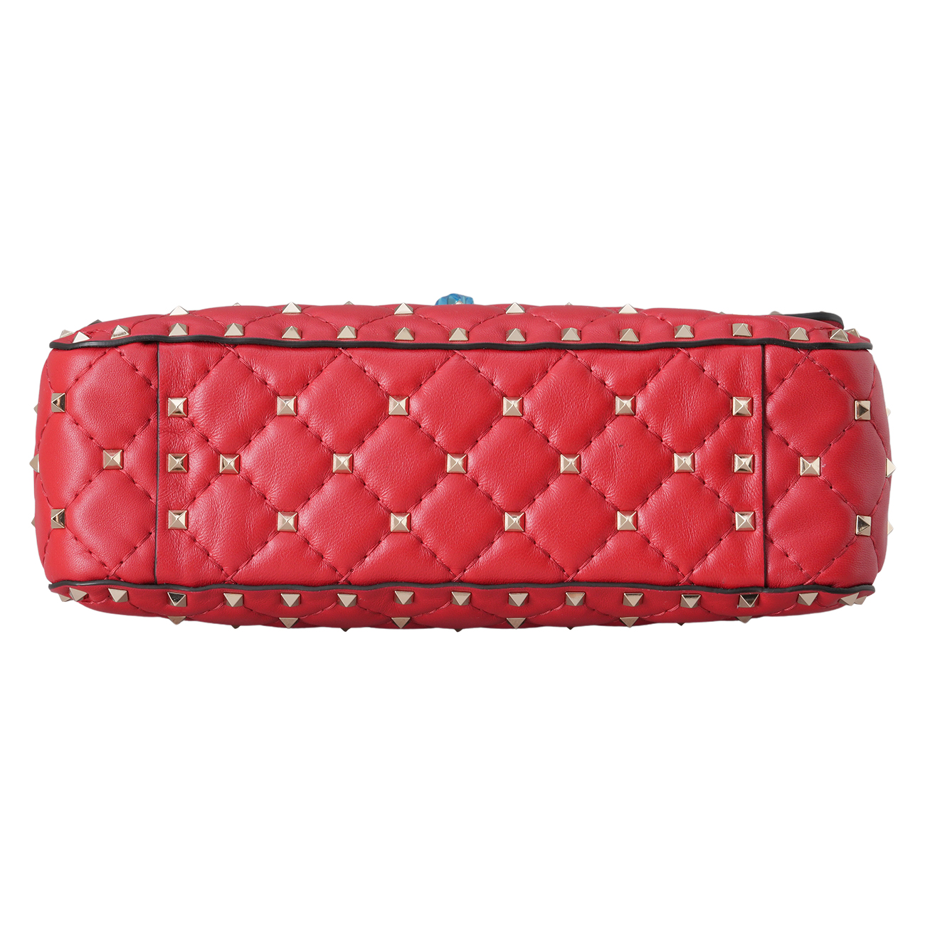 VALENTINO(USED)발렌티노 가라바니 락스터드 체인 숄더백 레드