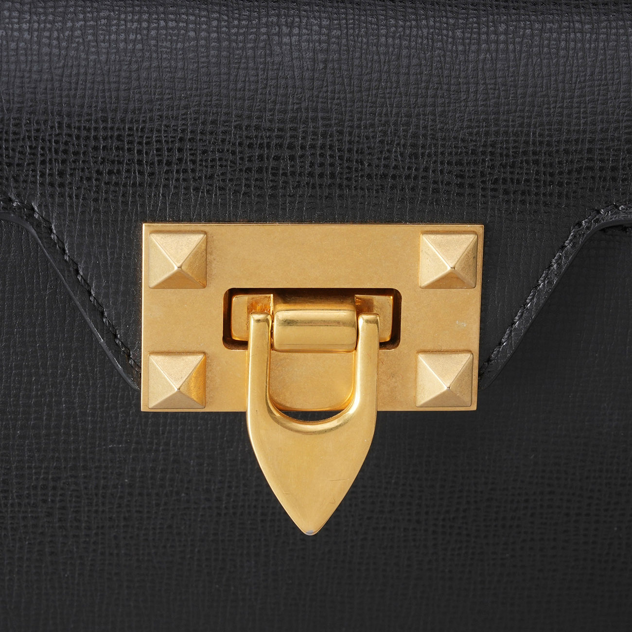 VALENTINO(USED)발렌티노 락스터드 알코브 탑핸들백