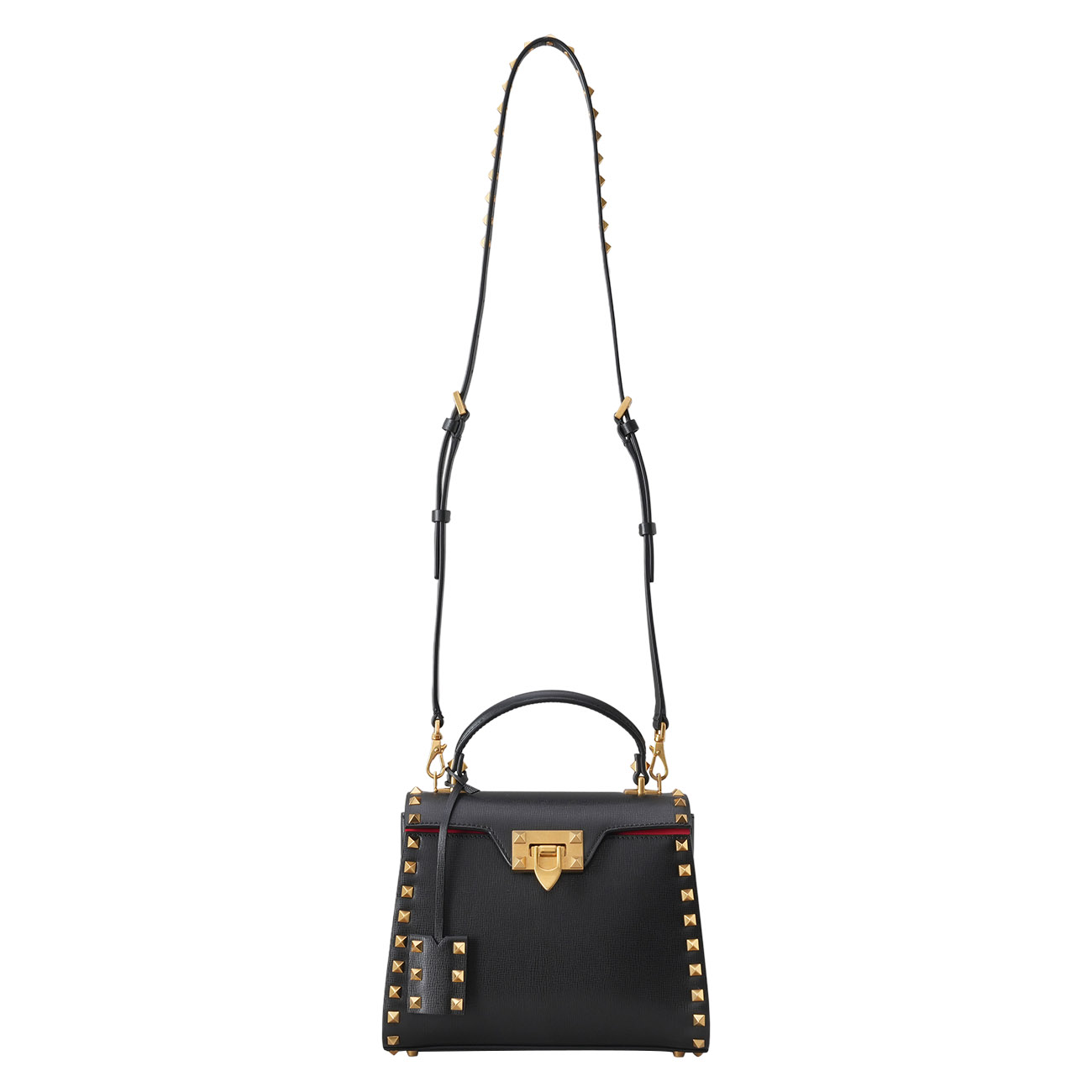 VALENTINO(USED)발렌티노 락스터드 알코브 탑핸들백