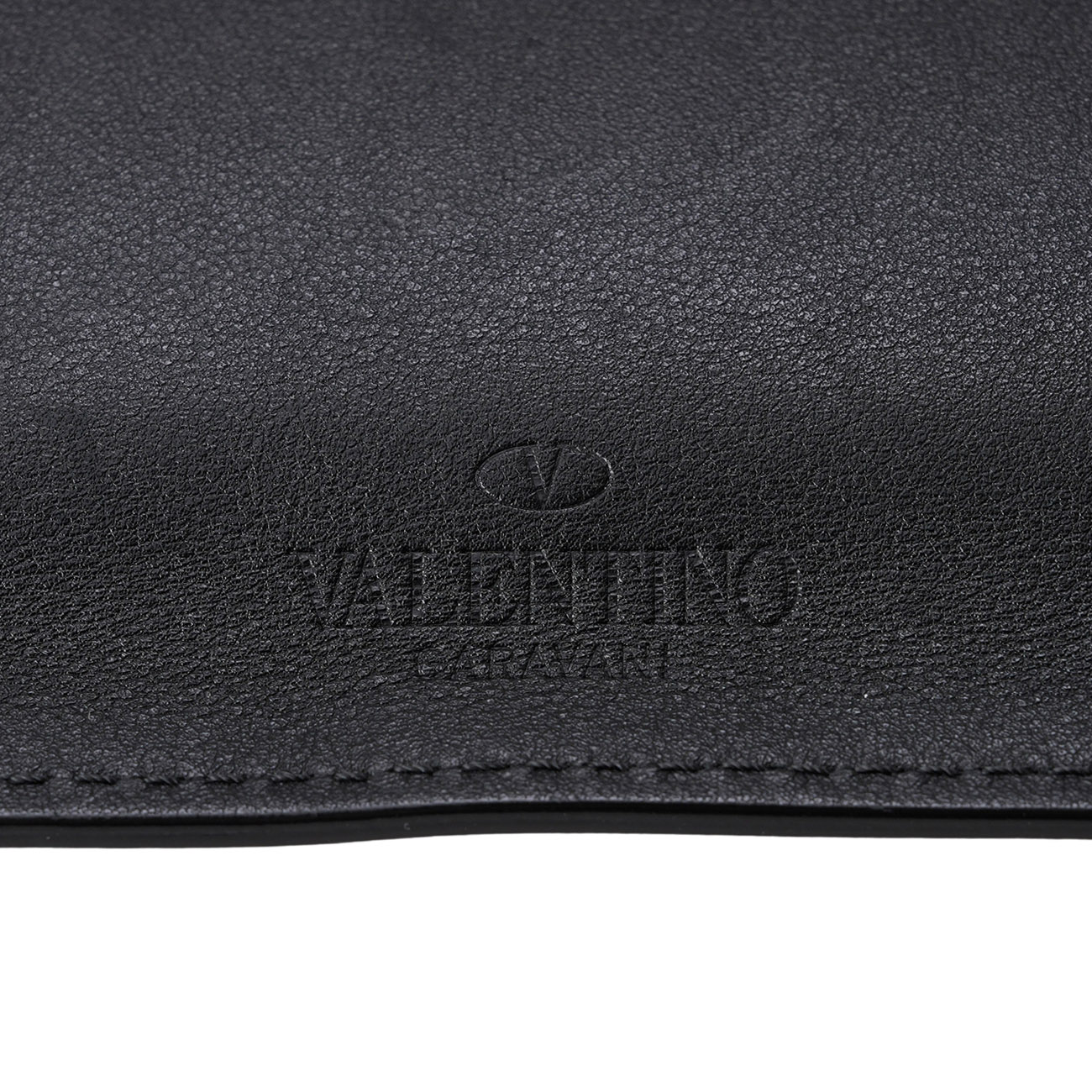 VALENTINO(USED)발렌티노 락스터드 클러치 블랙