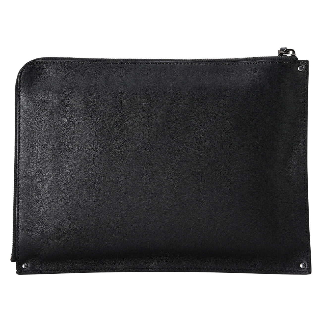 VALENTINO(USED)발렌티노 락스터드 클러치 블랙