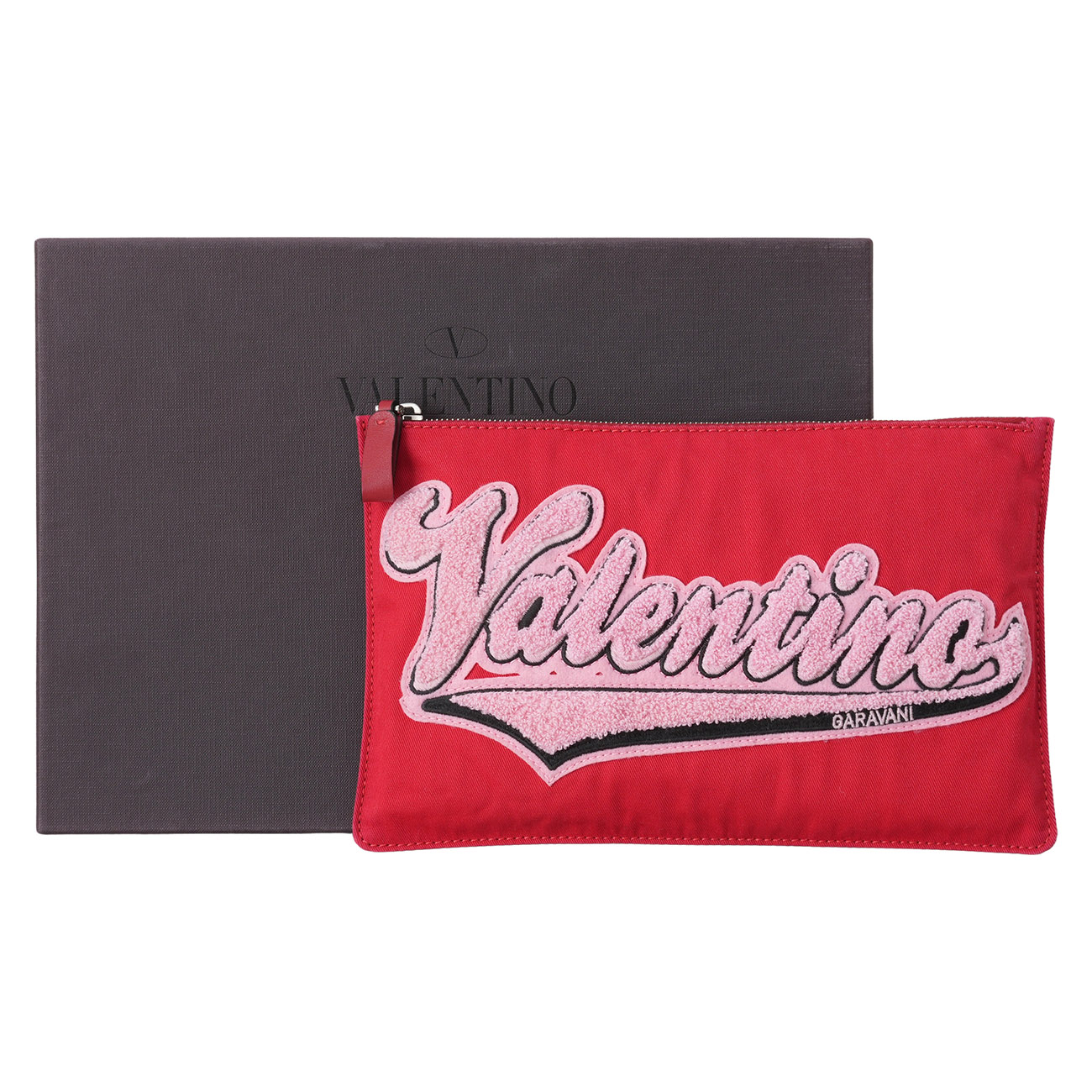 VALENTINO(USED)발렌티노 페브릭 파우치