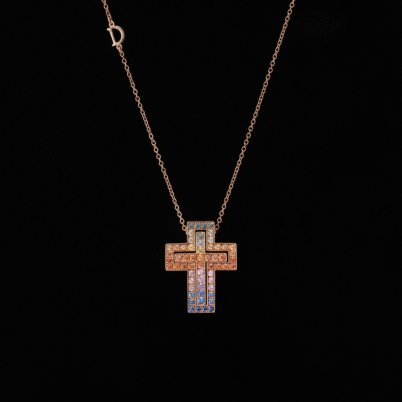 DAMIANI(USED)다미아니 레인보우 벨에포크 네크리스 미듐