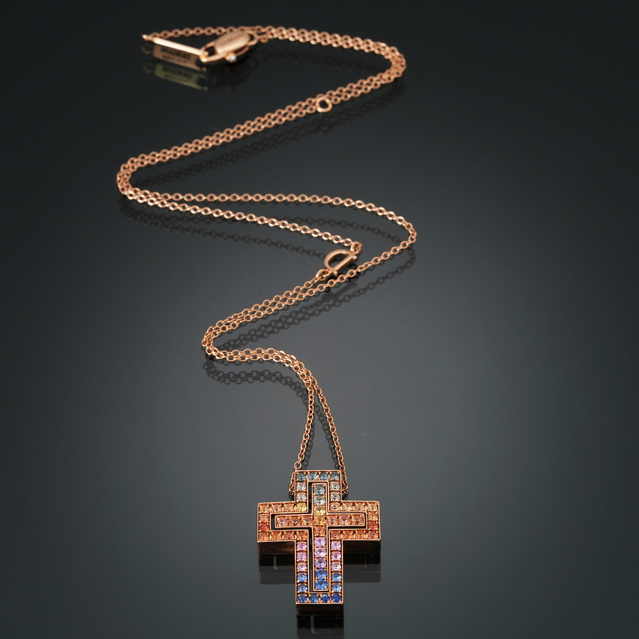 DAMIANI(USED)다미아니 레인보우 벨에포크 네크리스 미듐