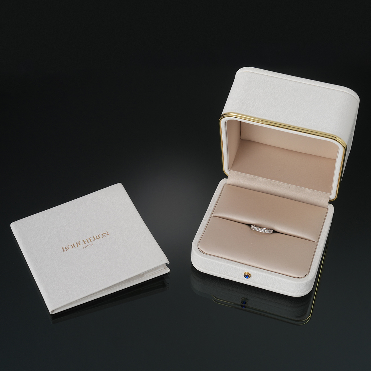 BOUCHERON(USED)부쉐론 그로그랭 웨딩밴드 #49