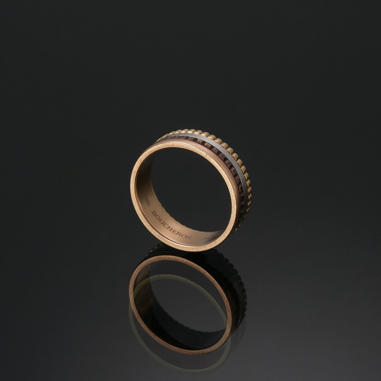 BOUCHERON(USED)부쉐론 콰트로 클래식 스몰 링 #58