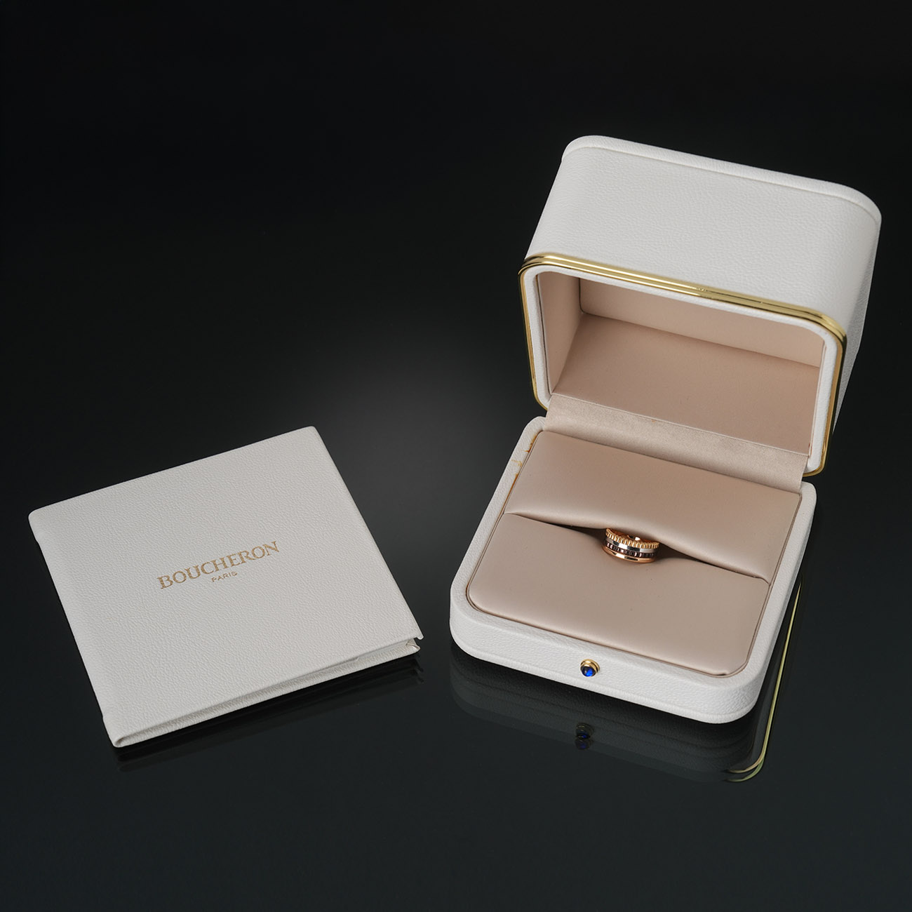 BOUCHERON(USED)부쉐론 콰트로 클래식 스몰 링 #47