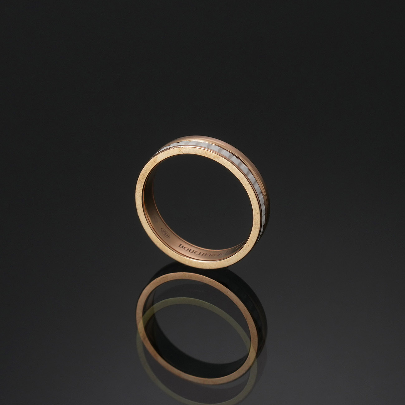 BOUCHERON(USED)부쉐론 콰트로 화이트 에디션 웨딩 밴드 #49