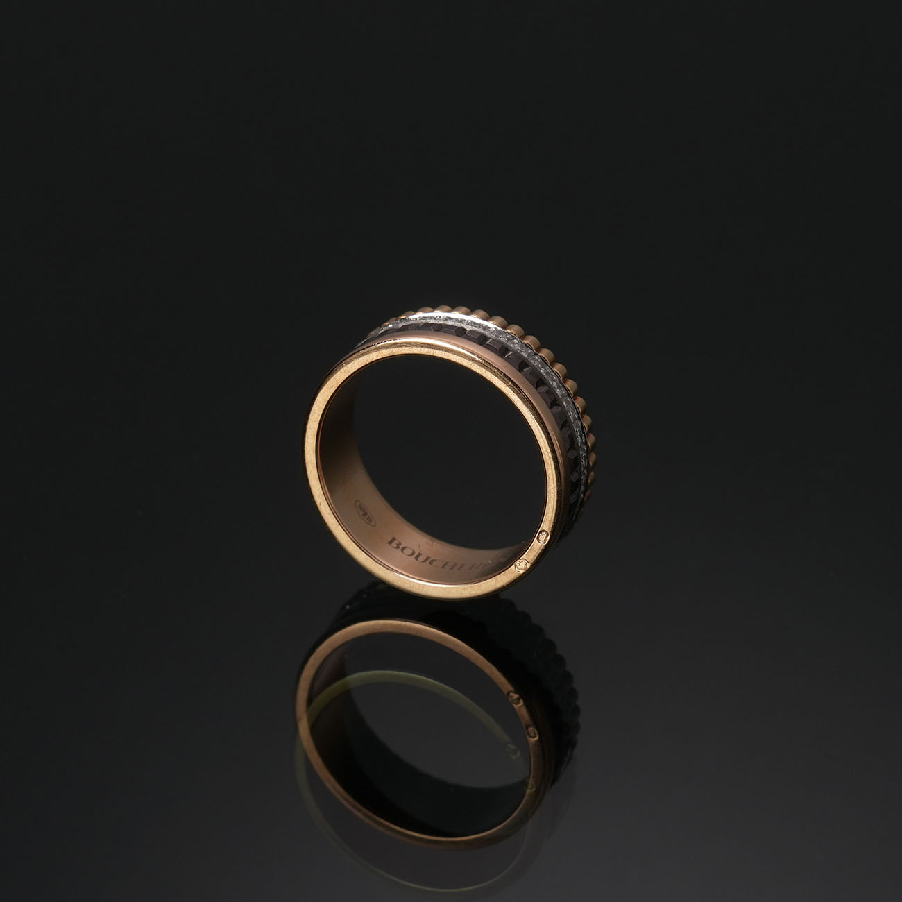 BOUCHERON(USED)부쉐론 콰트로 클래식 웨딩 링 #51