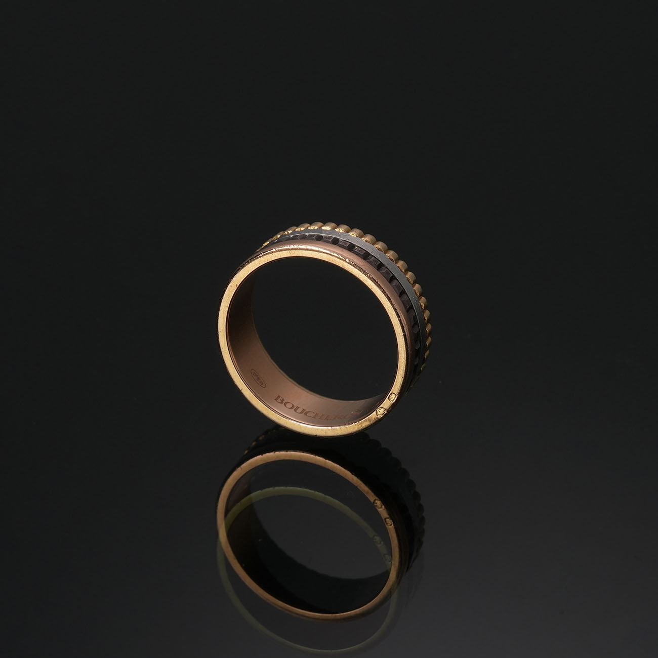 BOUCHERON(USED)부쉐론 콰트로 클래식 웨딩 링 #53