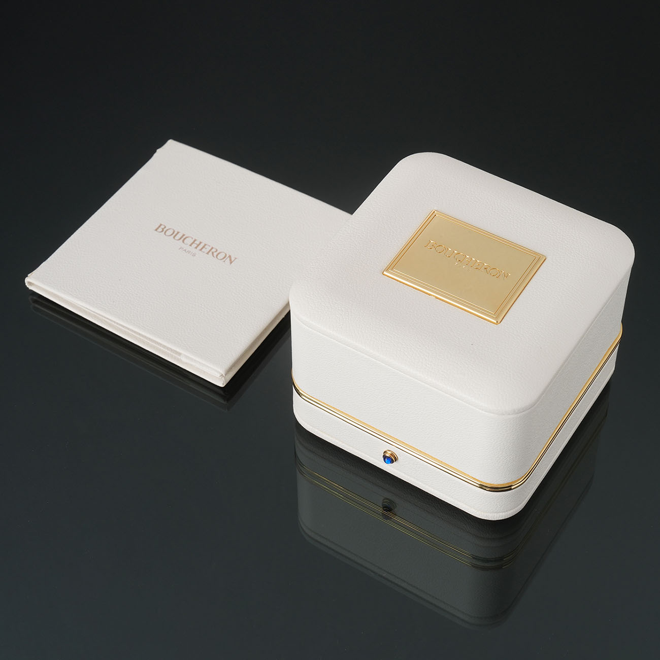 BOUCHERON(USED)부쉐론 콰트로 블랙 에디션 스몰 링 #51