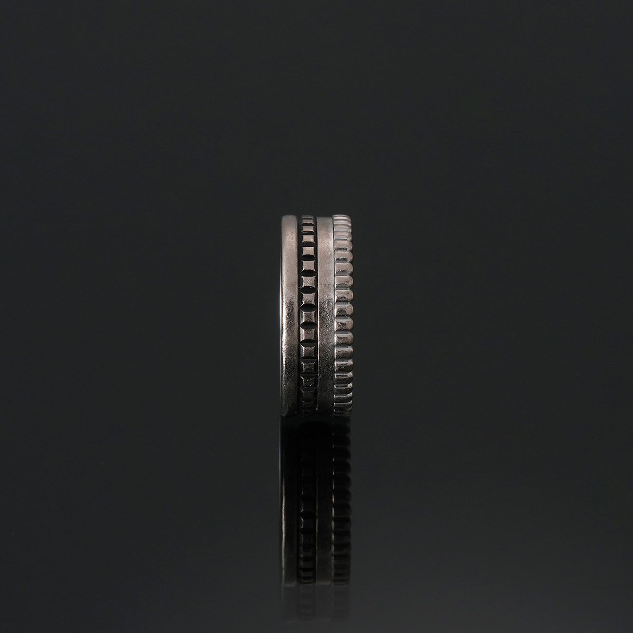BOUCHERON(USED)부쉐론 콰트로 블랙 에디션 스몰 링 #51