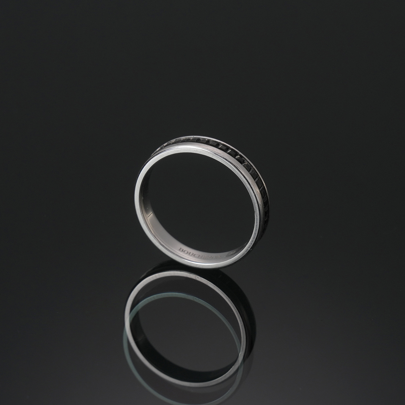 BOUCHERON(USED)부쉐론 콰트로 블랙 에디션 웨딩밴드 #59