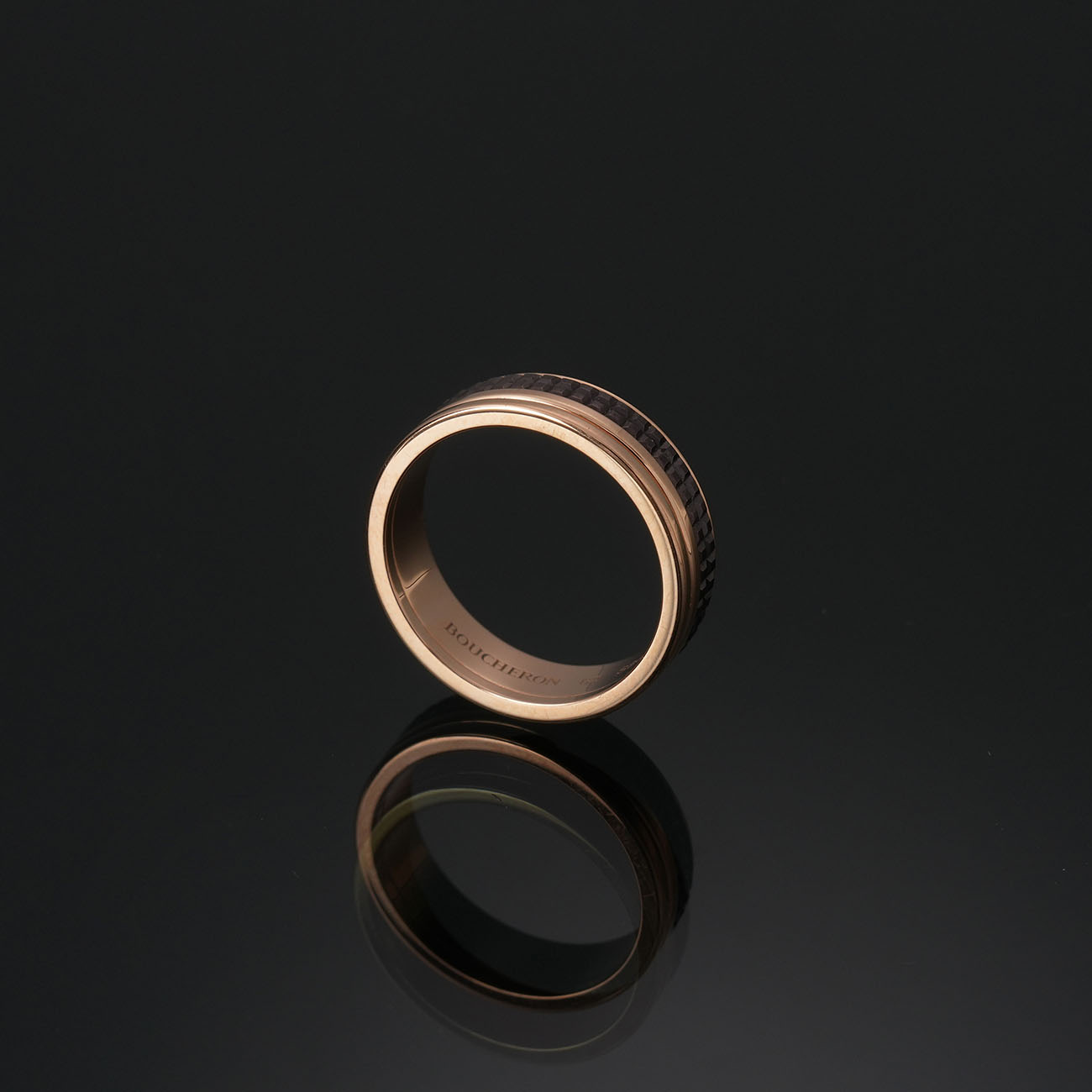 BOUCHERON(USED)부쉐론 콰트로 클래식 웨딩밴드 라지 #62