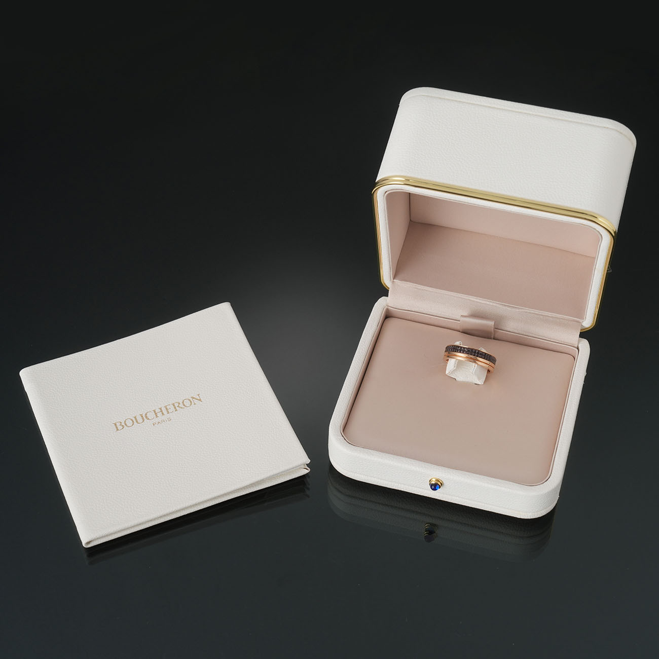 BOUCHERON(USED)부쉐론 콰트로 클래식 웨딩밴드 라지 #62