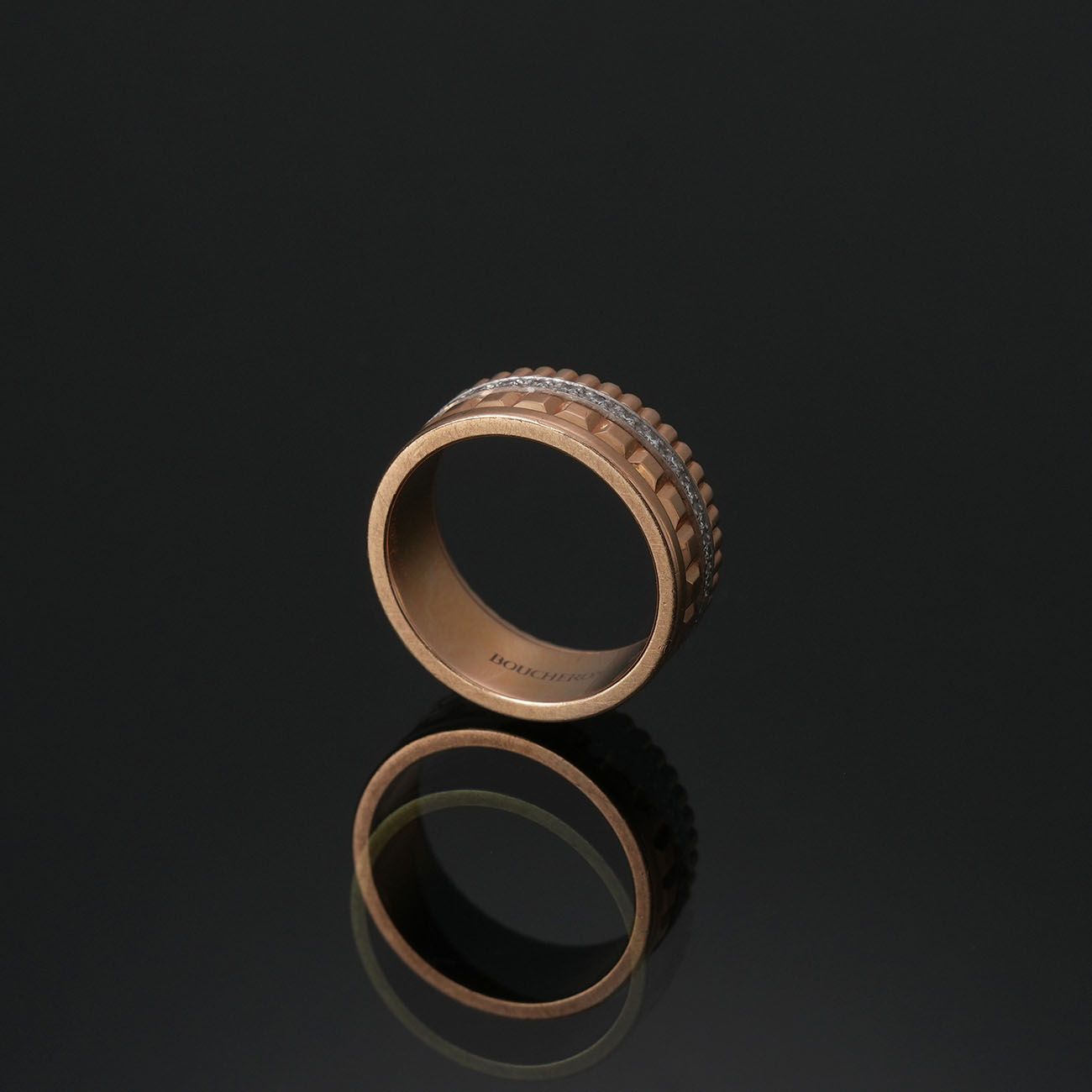 BOUCHERON(USED)부쉐론 콰트로 레디언트 에디션 링 스몰 #50