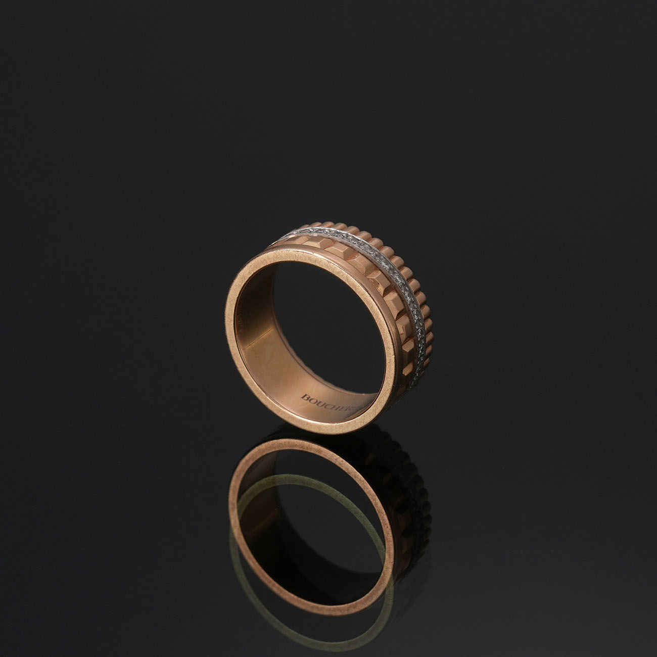 BOUCHERON(USED)부쉐론 콰트로 레디언트 에디션 링 스몰 #50