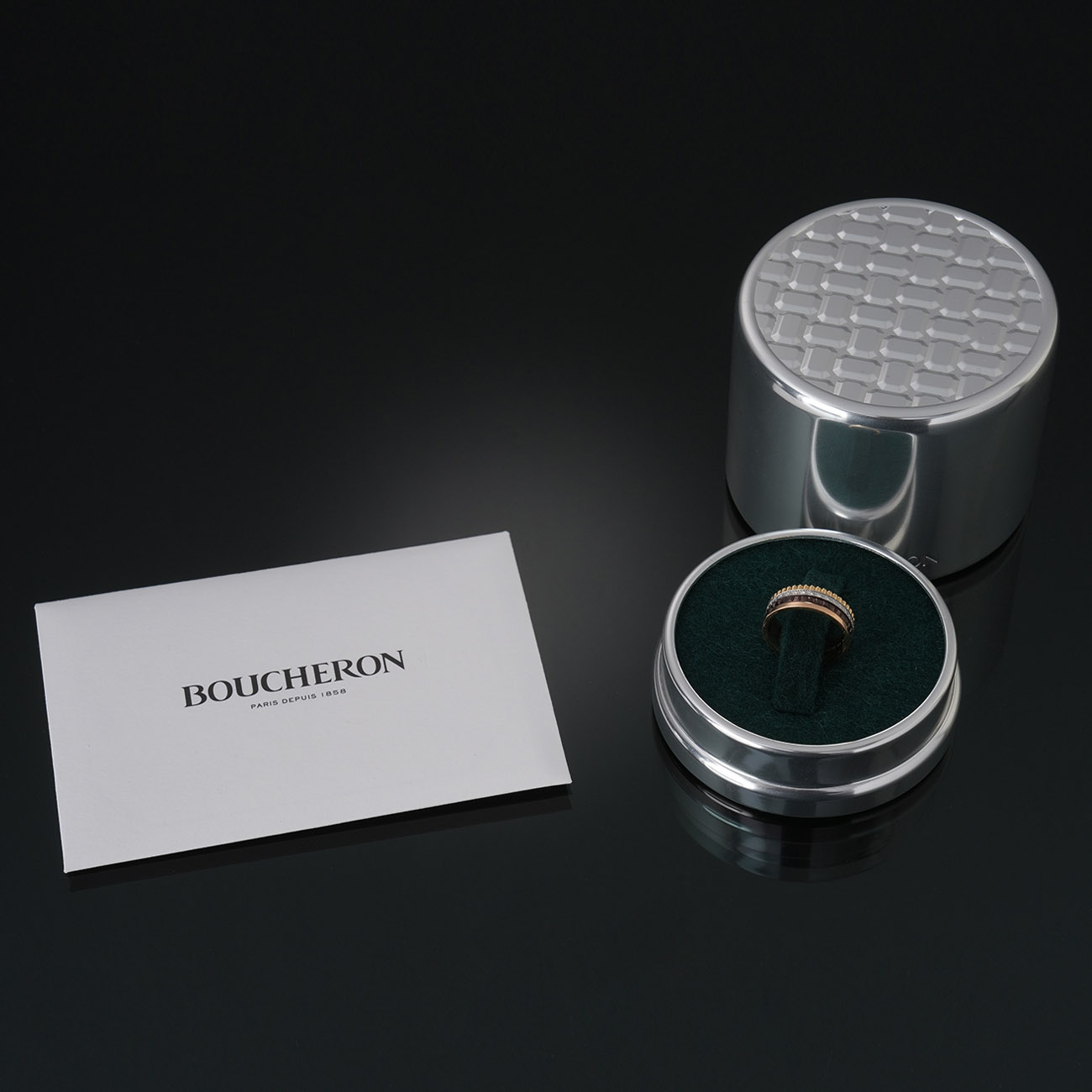 BOUCHERON(USED)부쉐론 콰트로 클래식 스몰 링 #51