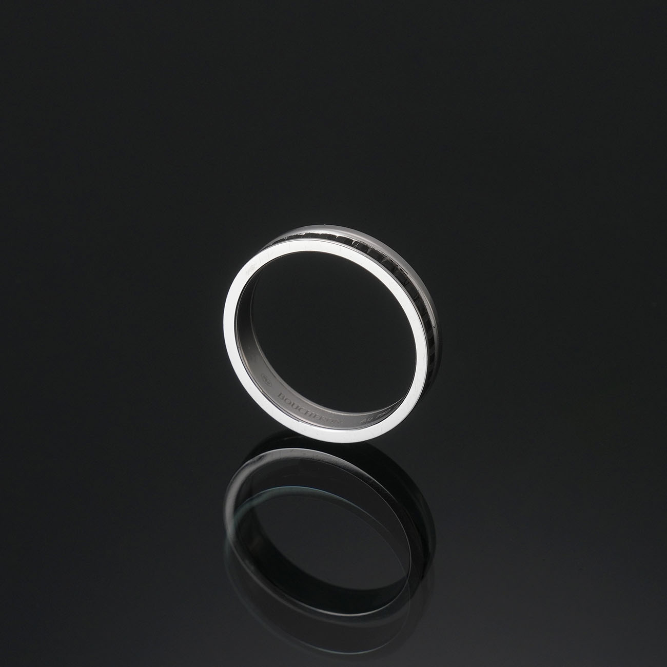 BOUCHERON(USED)부쉐론 블랙 에디션 웨딩 밴드 #54