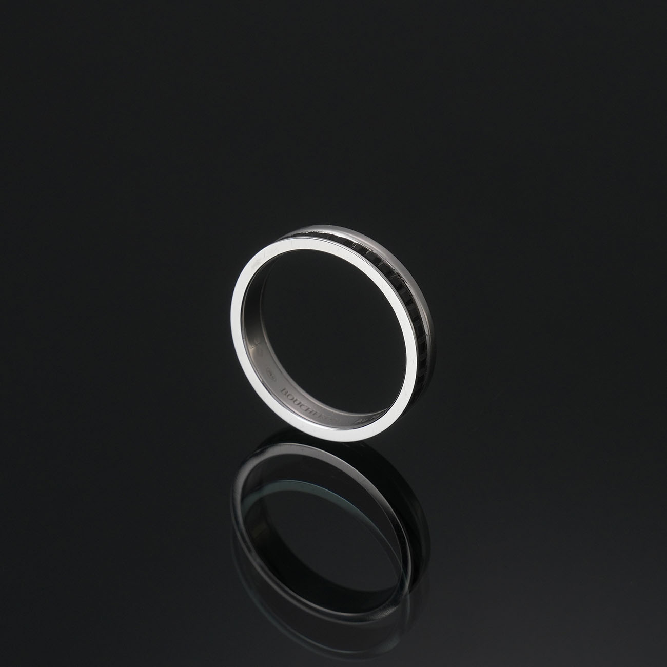 BOUCHERON(USED)부쉐론 블랙 에디션 웨딩 밴드 #54
