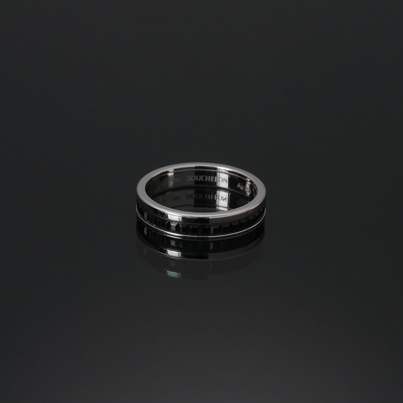 BOUCHERON(USED)부쉐론 블랙 에디션 웨딩 밴드 #54