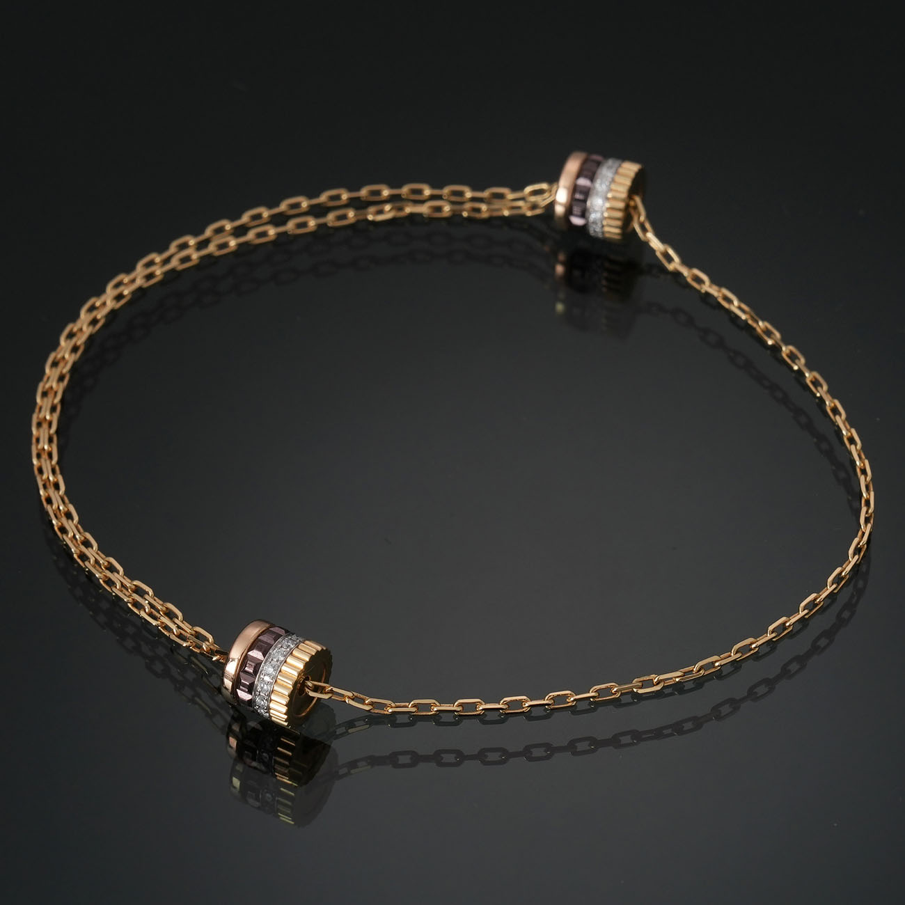 BOUCHERON(USED)부쉐론 콰트로 클래식 2모티브 브레이슬릿#17