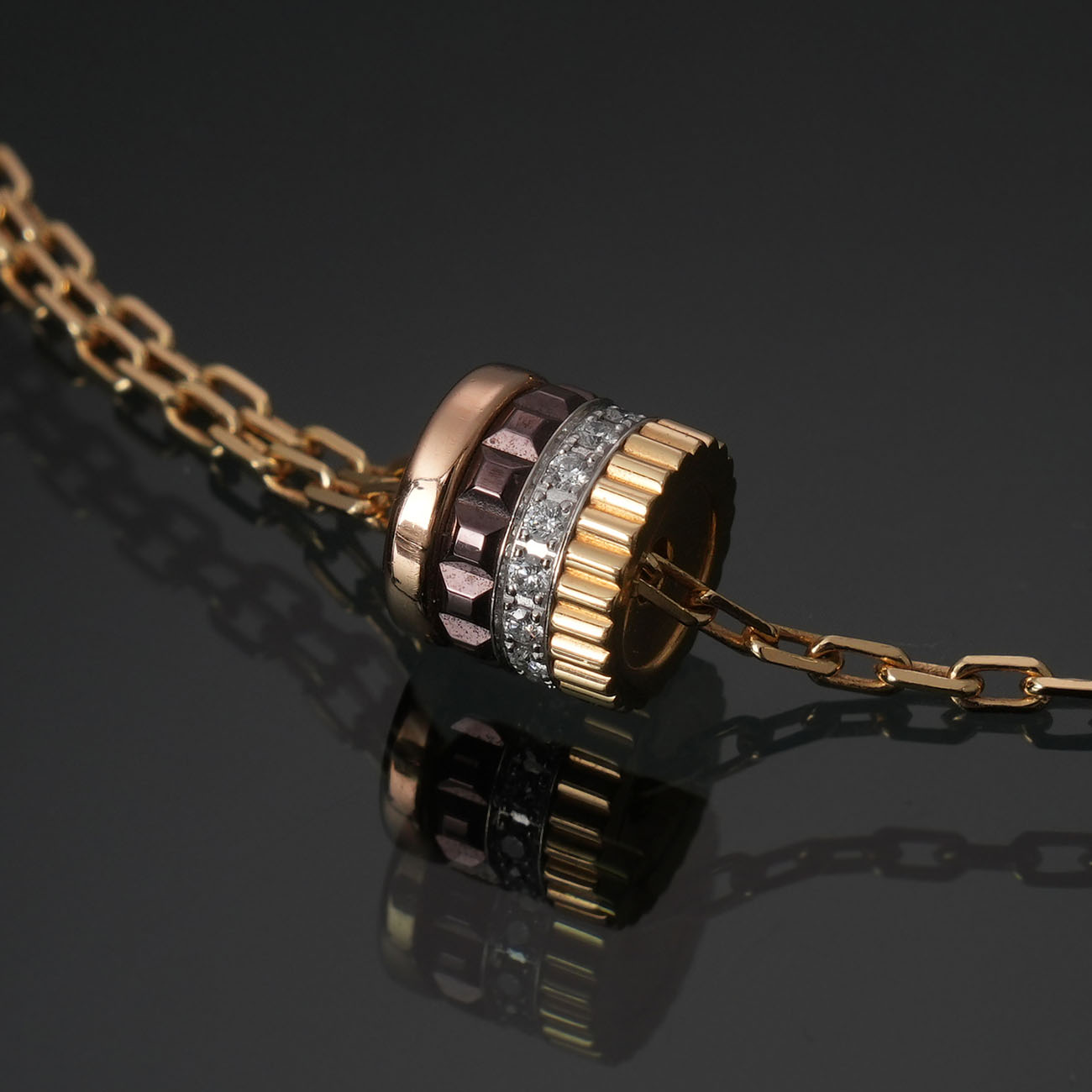 BOUCHERON(USED)부쉐론 콰트로 클래식 2모티브 브레이슬릿#17