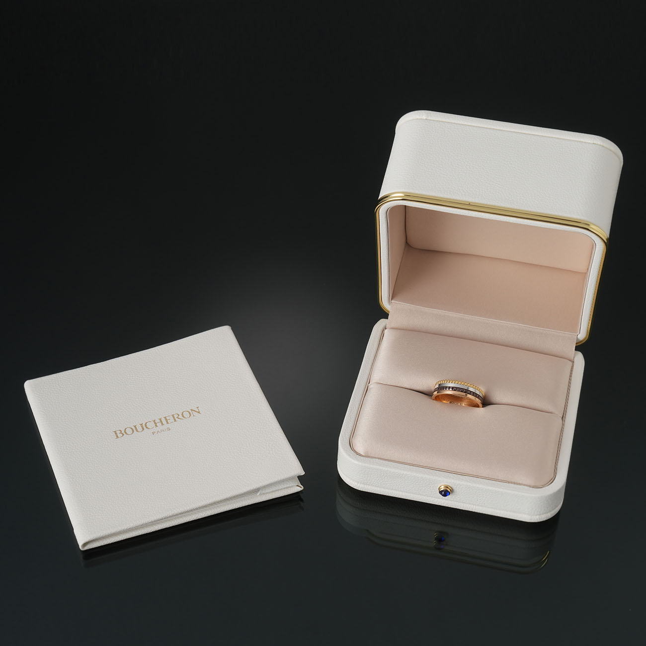BOUCHERON(USED)부쉐론 콰트로 클래식 스몰 링 #63
