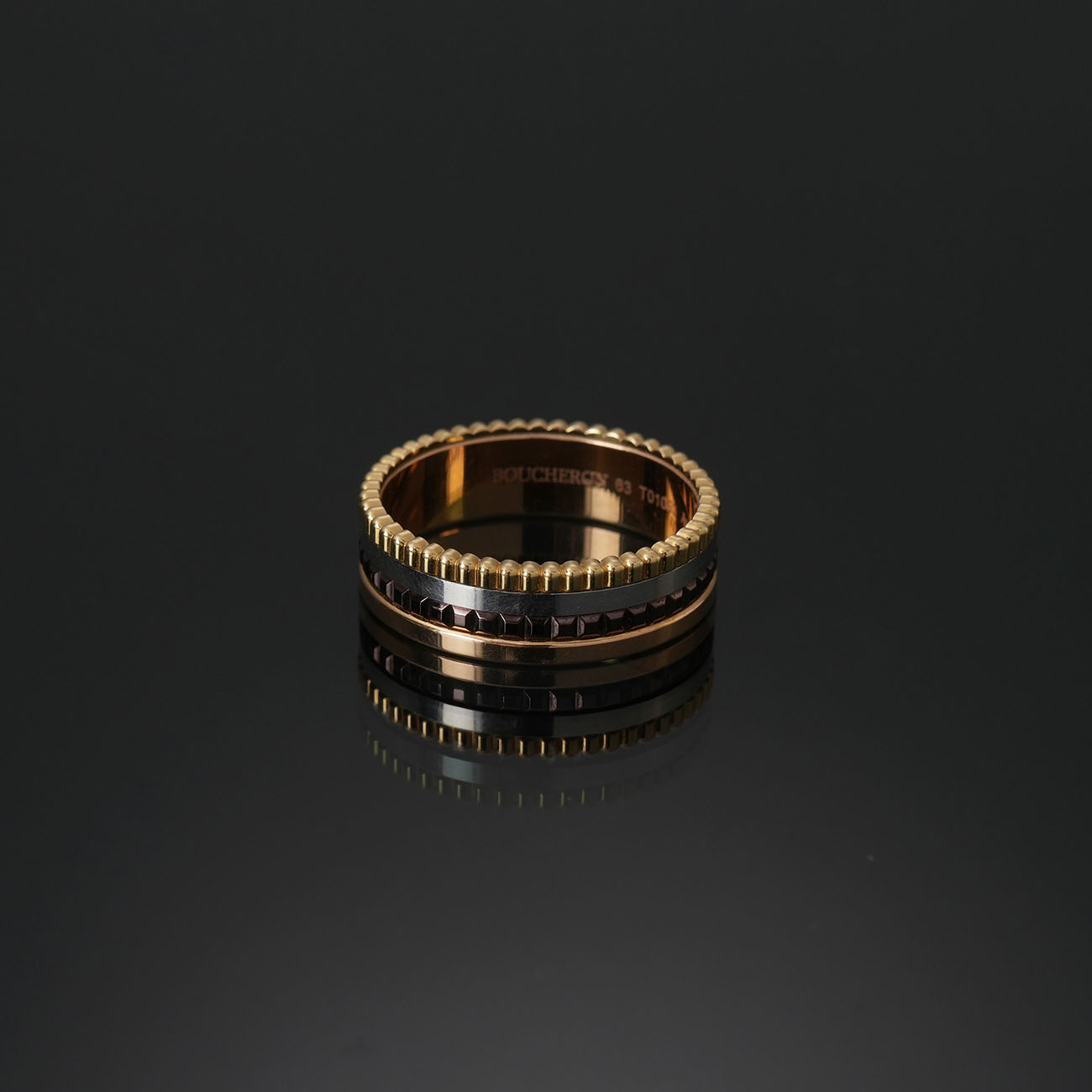BOUCHERON(USED)부쉐론 콰트로 클래식 스몰 링 #63