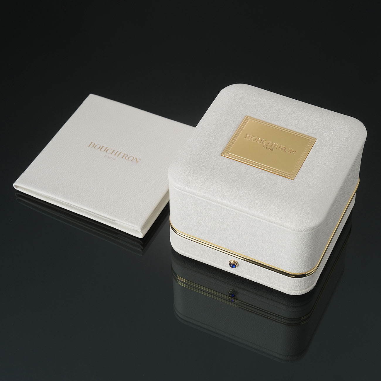 BOUCHERON(USED)부쉐론 콰트로 클래식 라지 웨딩밴드 #58
