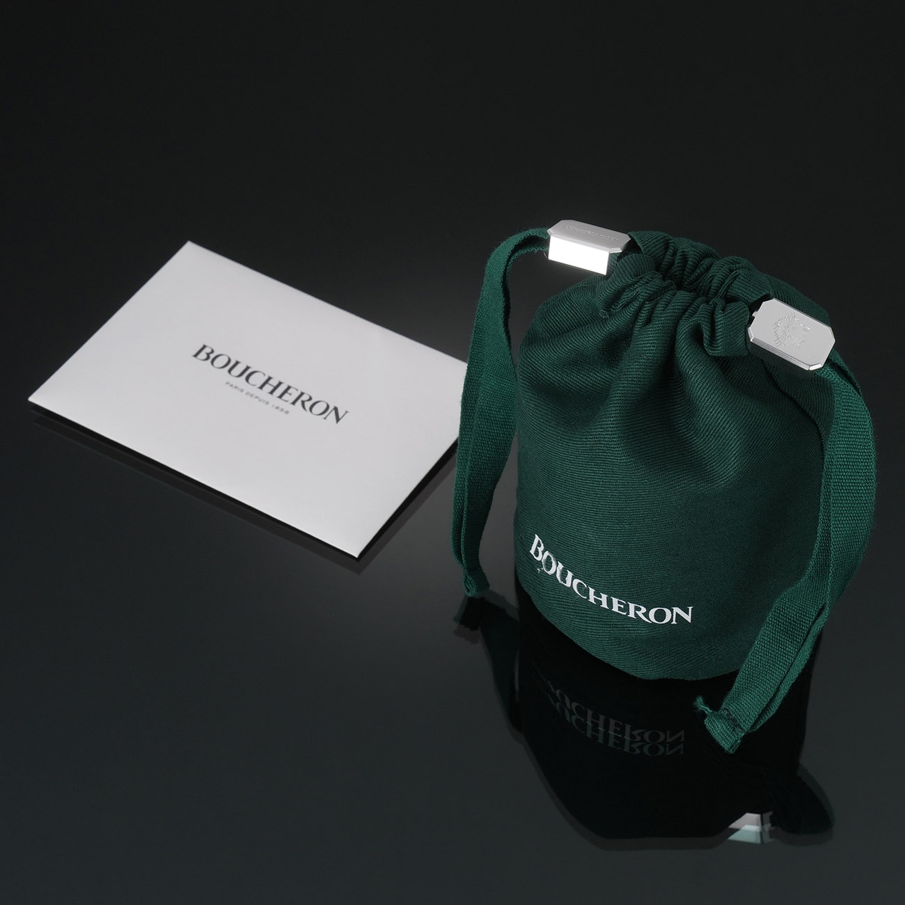 BOUCHERON(USED)부쉐론 콰트로 클래식 스몰 링 #57