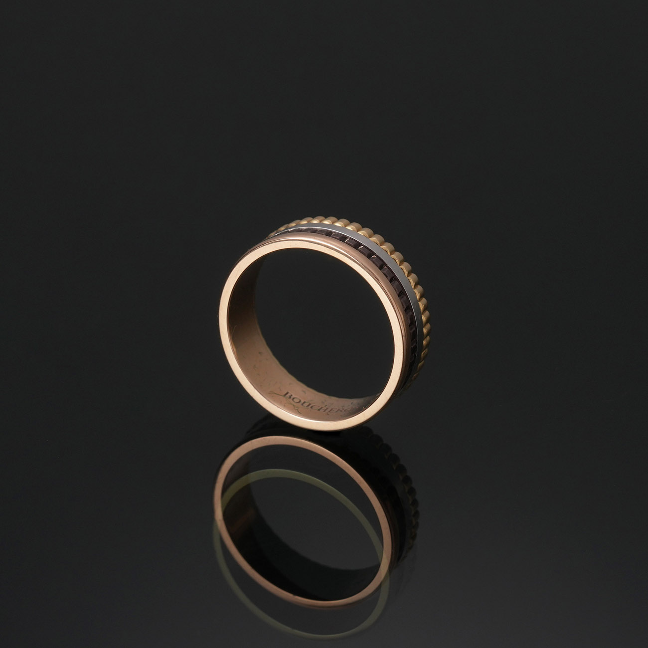 BOUCHERON(USED)부쉐론 콰트로 클래식 스몰 링 #57