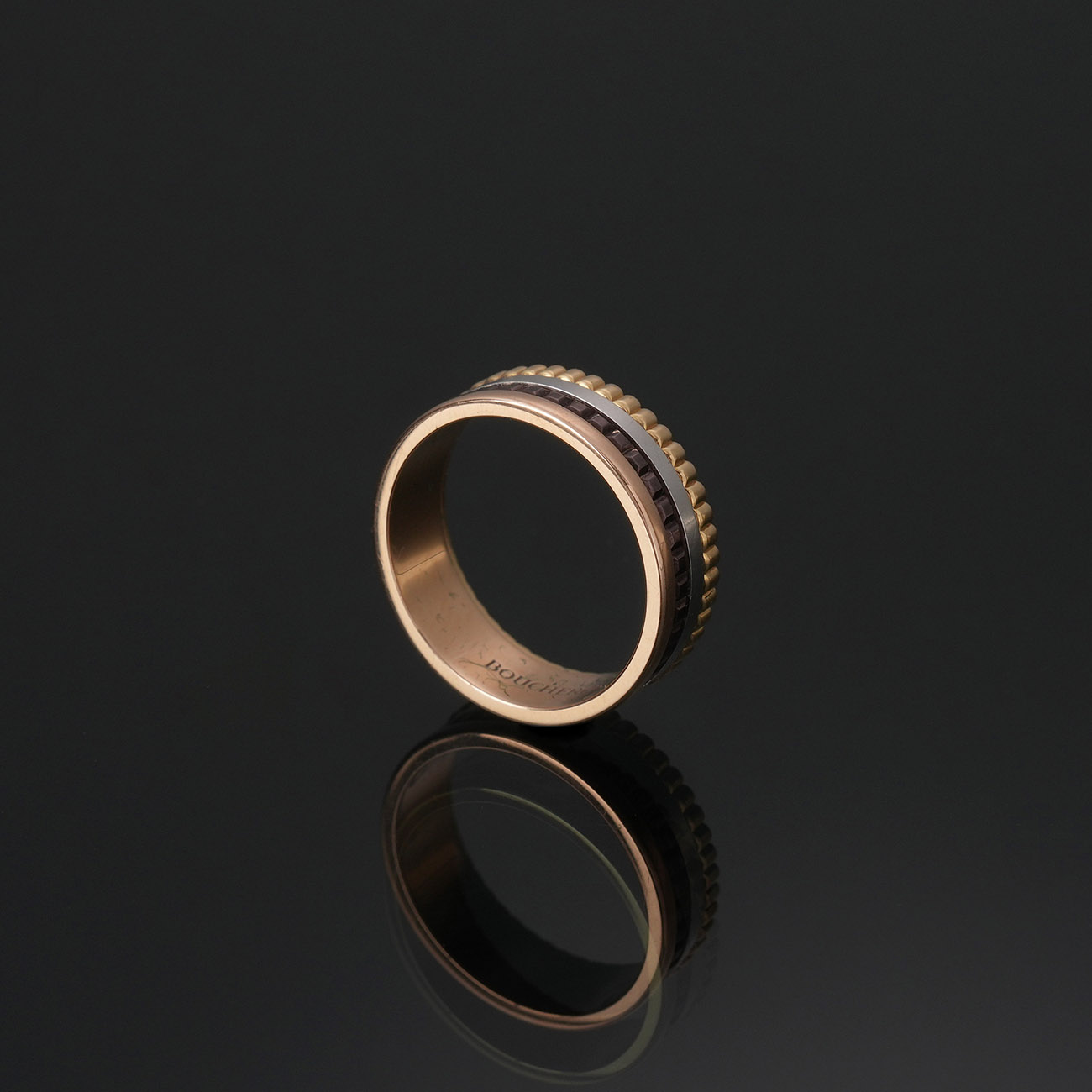 BOUCHERON(USED)부쉐론 콰트로 클래식 스몰 링 #57