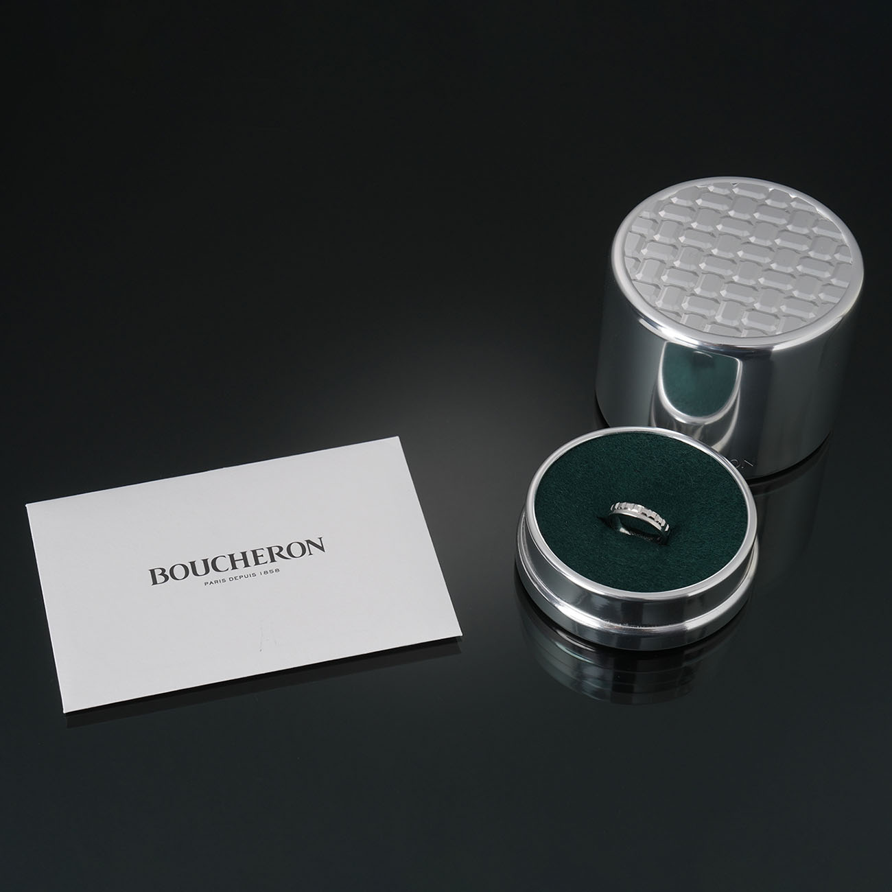 BOUCHERON(USED)부쉐론 콰트로 레디언트 에디션 웨딩밴드 #47