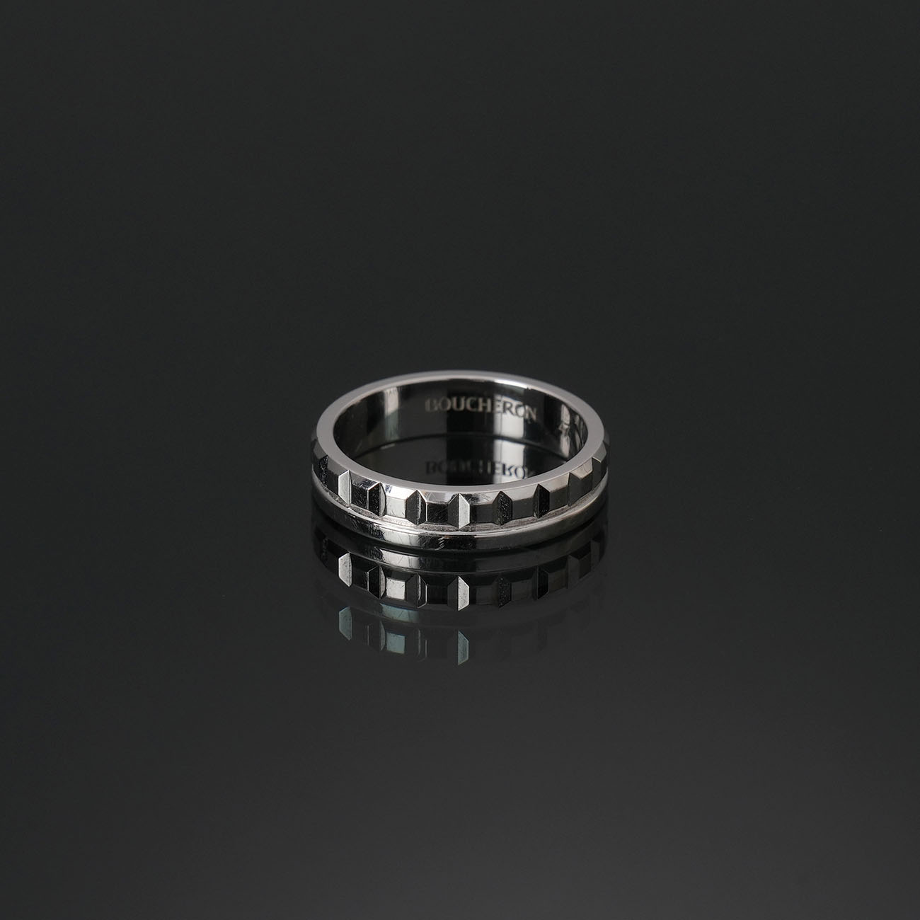 BOUCHERON(USED)부쉐론 콰트로 레디언트 에디션 웨딩밴드 #47