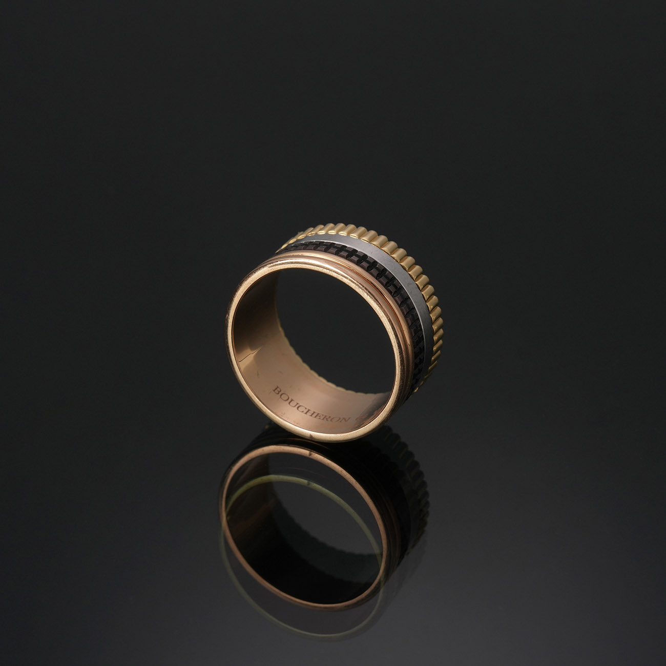 BOUCHERON(USED)부쉐론 콰트로 클래식 라지 #64