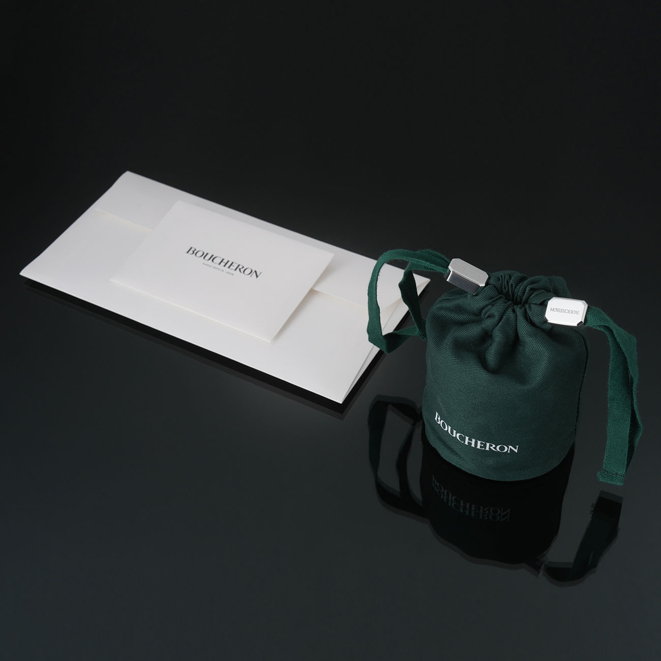 BOUCHERON(USED)부쉐론 콰트로 클래식 웨딩 밴드 #50