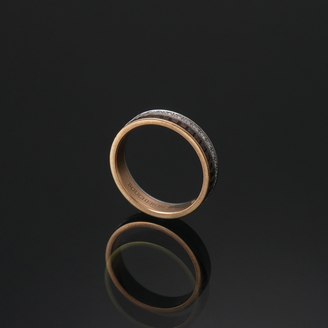 BOUCHERON(USED)부쉐론 콰트로 클래식 웨딩 밴드 #50