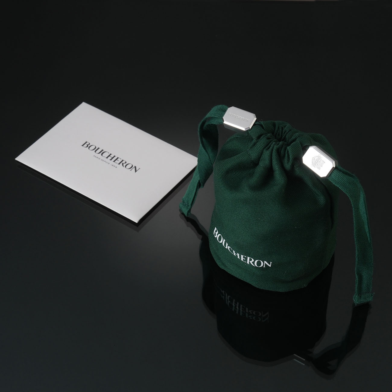 BOUCHERON(USED)부쉐론 콰트로 클래식 스몰 다이아 링#60