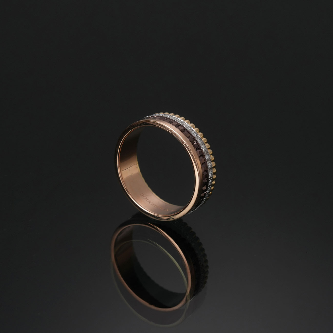 BOUCHERON(USED)부쉐론 콰트로 클래식 스몰 다이아 링#60