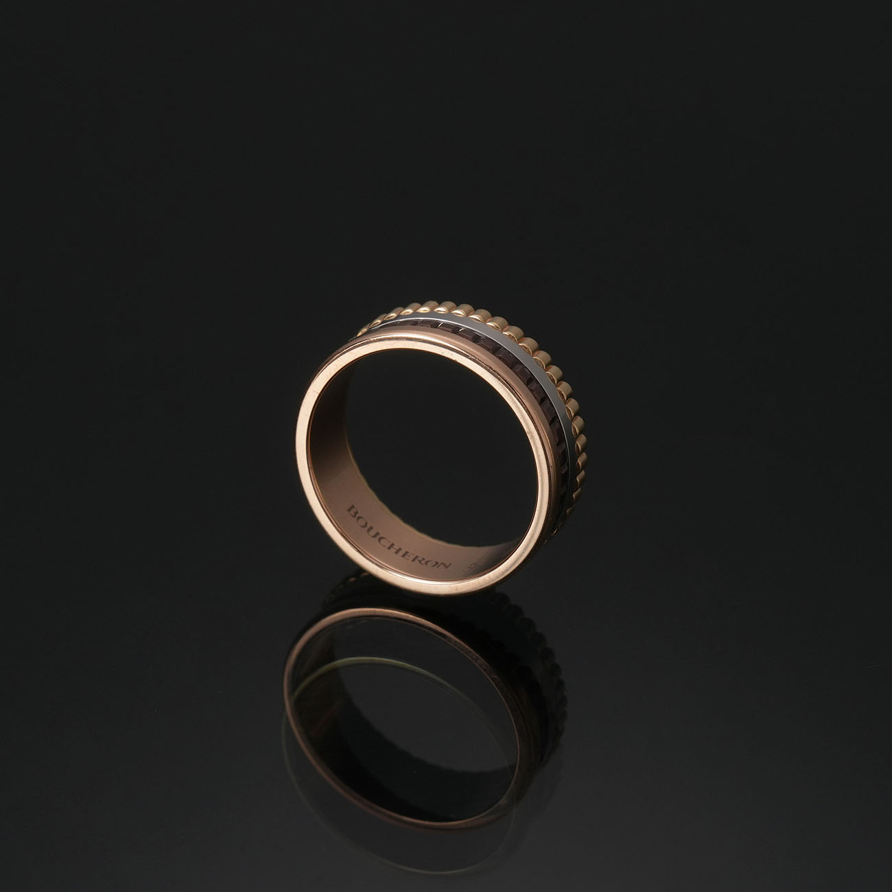 BOUCHERON(USED)부쉐론 콰트로 클래식 링 #54