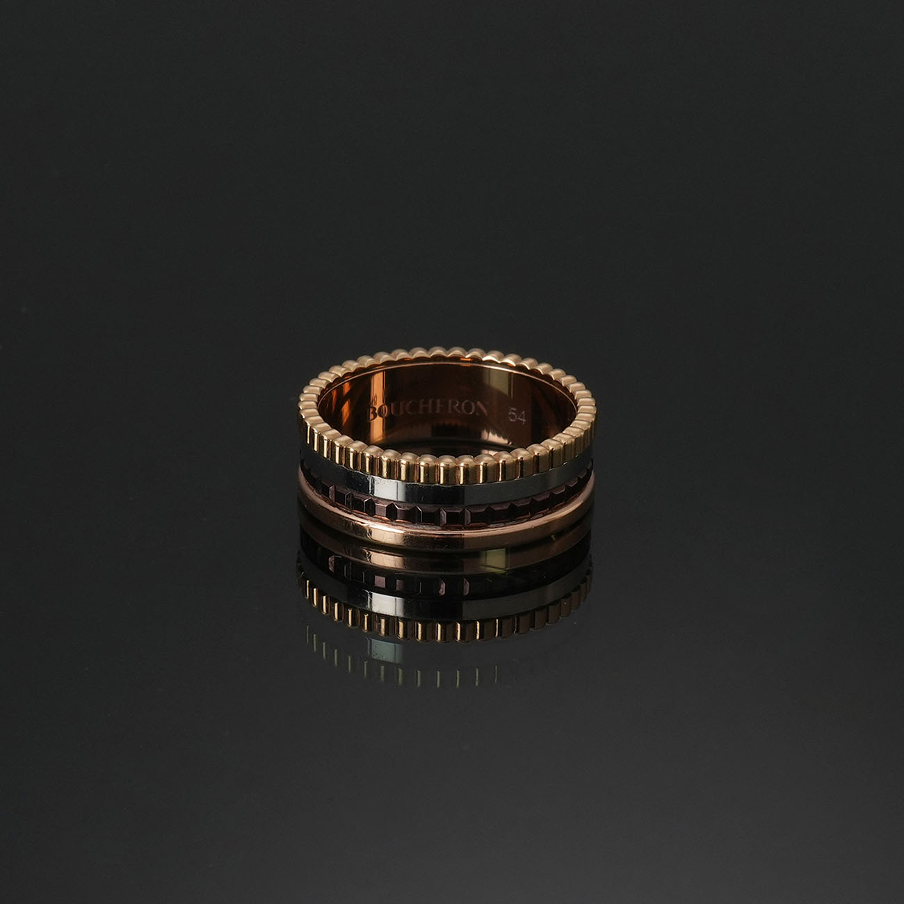 BOUCHERON(USED)부쉐론 콰트로 클래식 링 #54