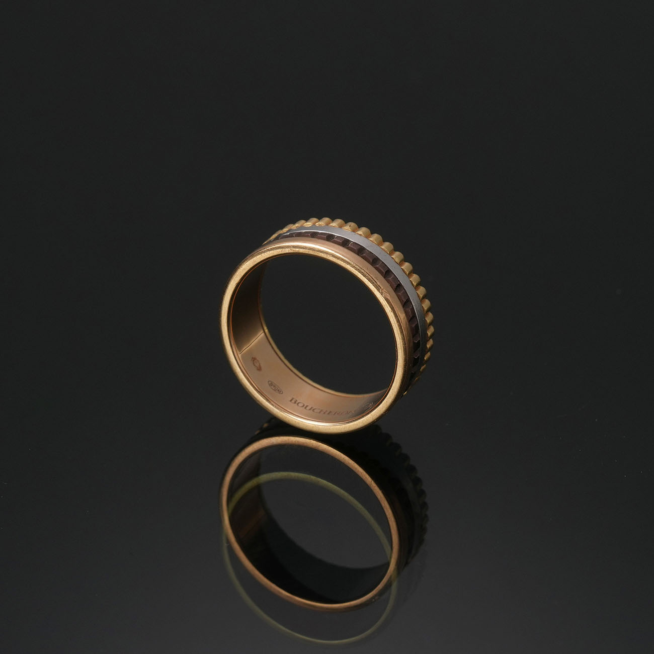 BOUCHERON(USED)부쉐론 콰트로 클래식 스몰 링#53 JRG00290
