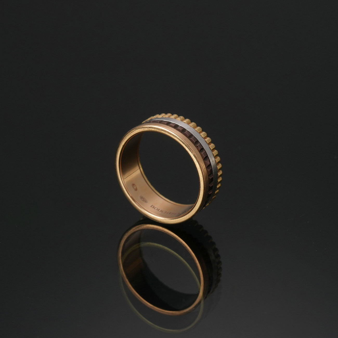 BOUCHERON(USED)부쉐론 콰트로 클래식 스몰 링#53 JRG00290