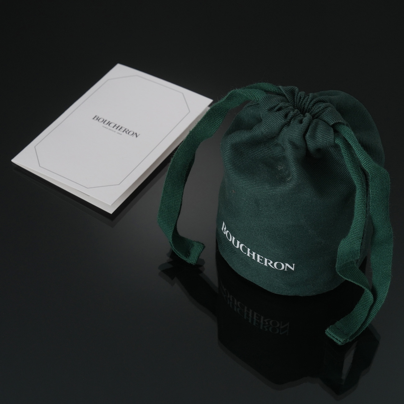 BOUCHERON(USED)부쉐론 파셋 플레티넘 웨딩 밴드 #48
