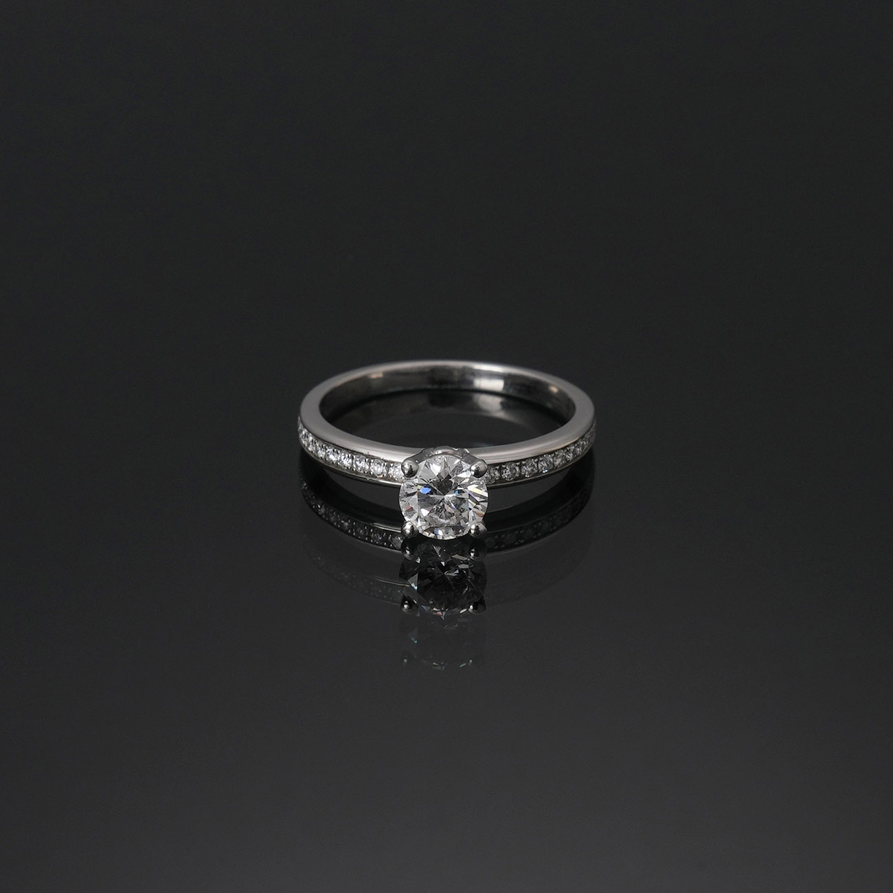 BVLGARI(USED)불가리 359868 로마 아모르 0.50ct 다이아몬드 링 #48