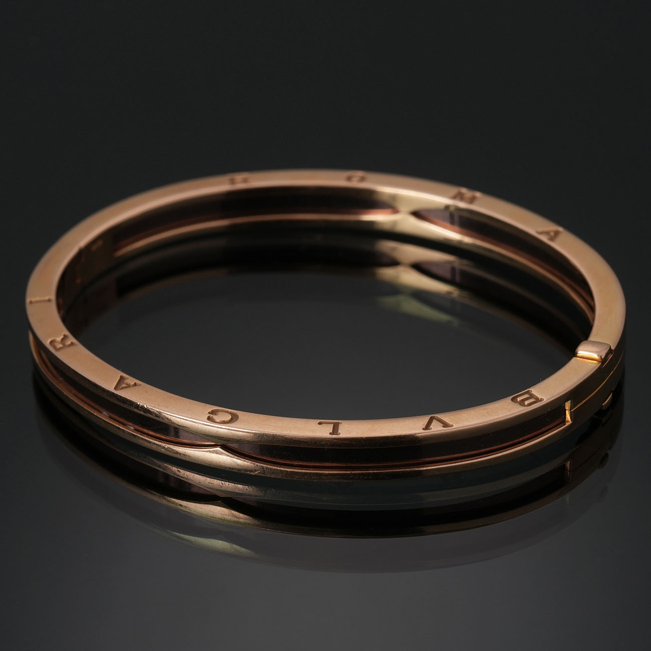 BVLGARI(USED) 불가리 비제로원 서멧 브레이슬릿 #M