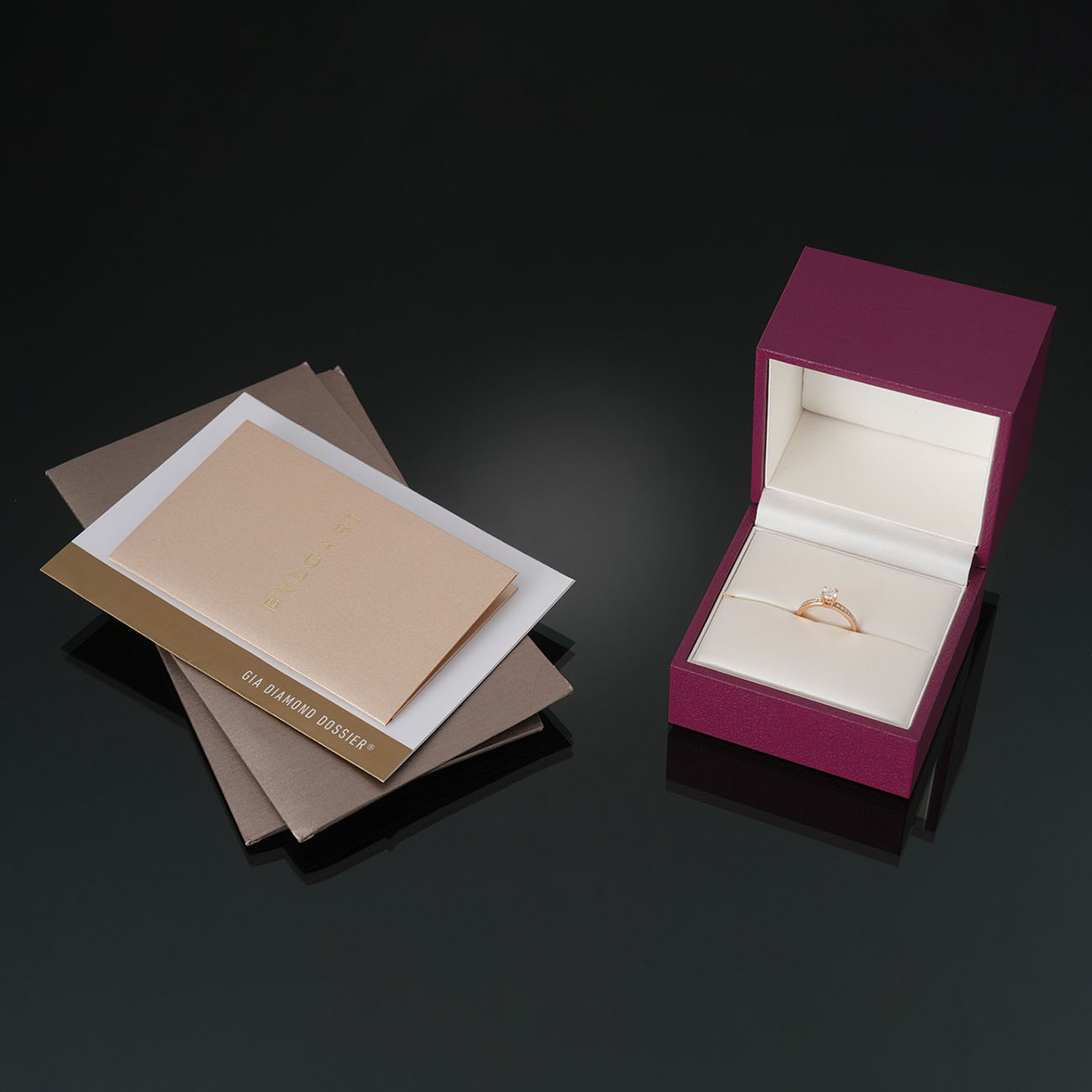 BVLGARI(USED)불가리 다이아 0.3CT 웨딩밴드 #46