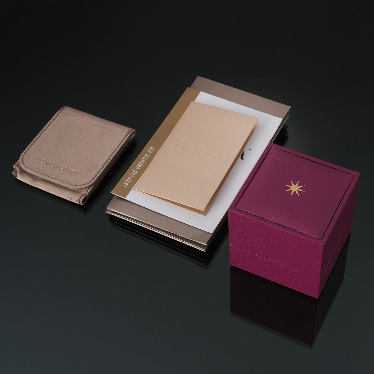 BVLGARI(USED)불가리 다이아 0.3CT 웨딩밴드 #46