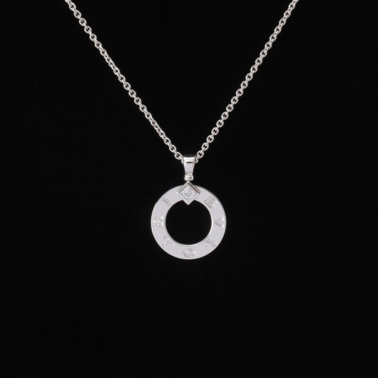 BVLGARI(NEW)불가리 다이아 BB 네크리스